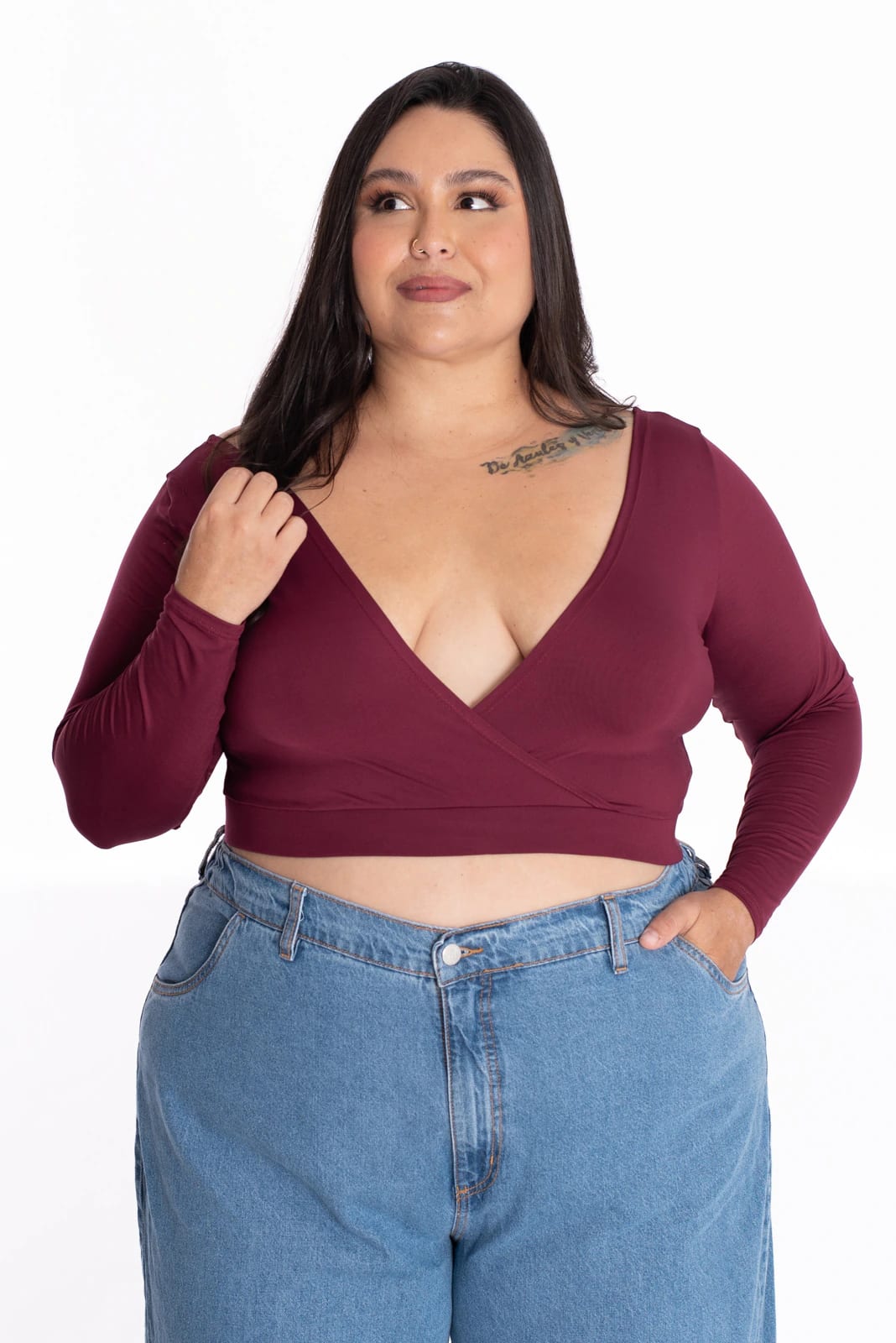 Crop Top Molly Vino - imagen 8
