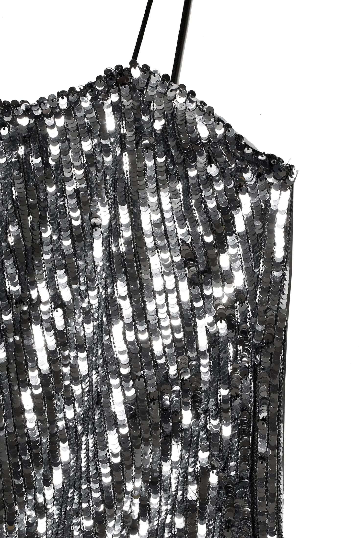 SILVER ASSYMETRIC TOP - imagen 2
