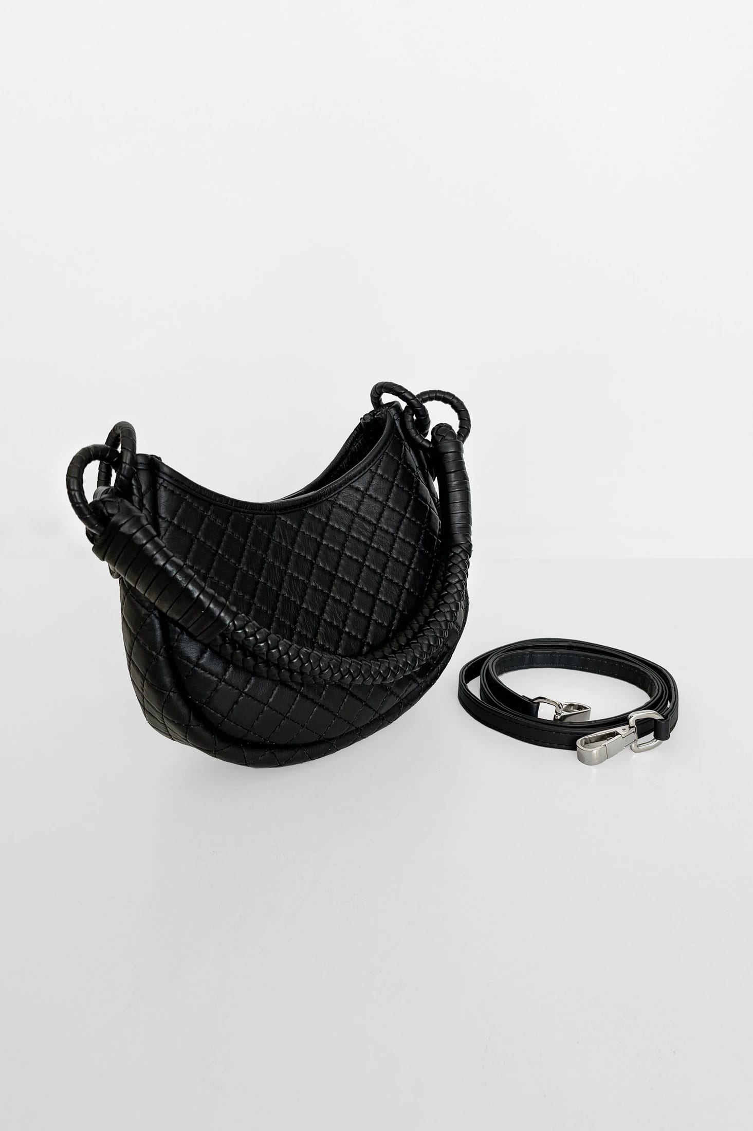 Saddle Mini, Shoulder Bag - Black - imagen 4