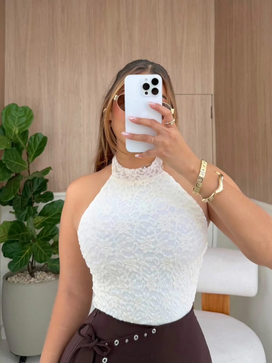 Blusa, Georgina crudo - imagen 1