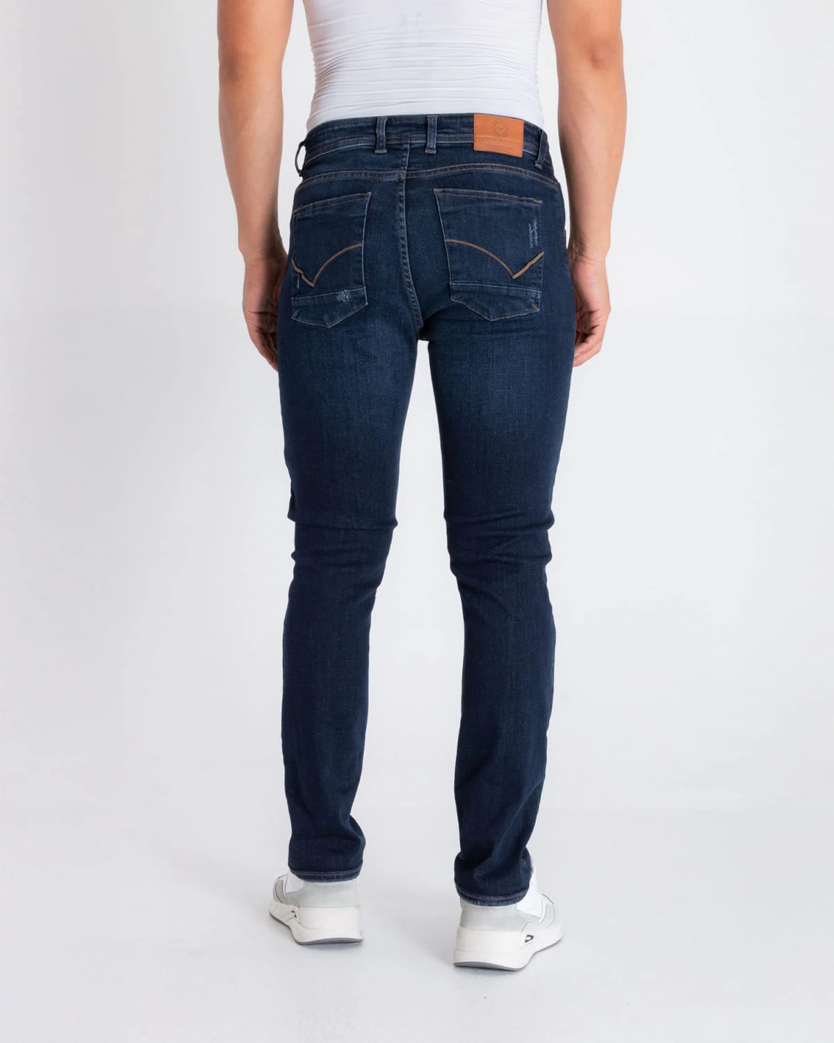 Jean slim tono oscuro para hombre - imagen 3