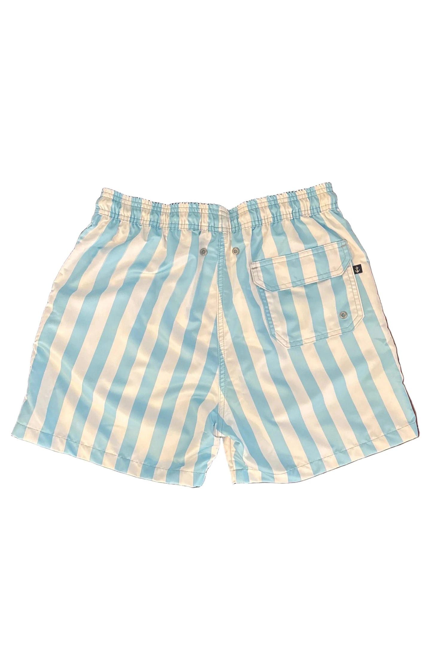 Pantaloneta Rayas Azul Claro - imagen 2