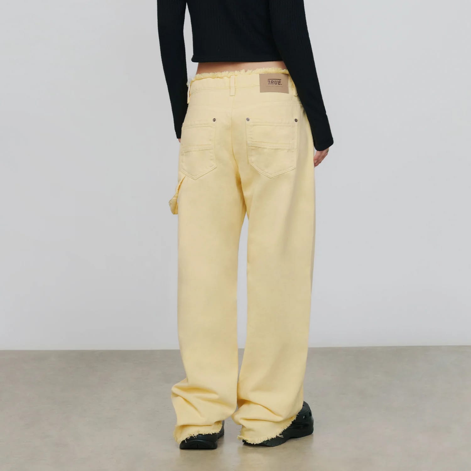 Mid-Rise Pants - Butter Yellow - imagen 9