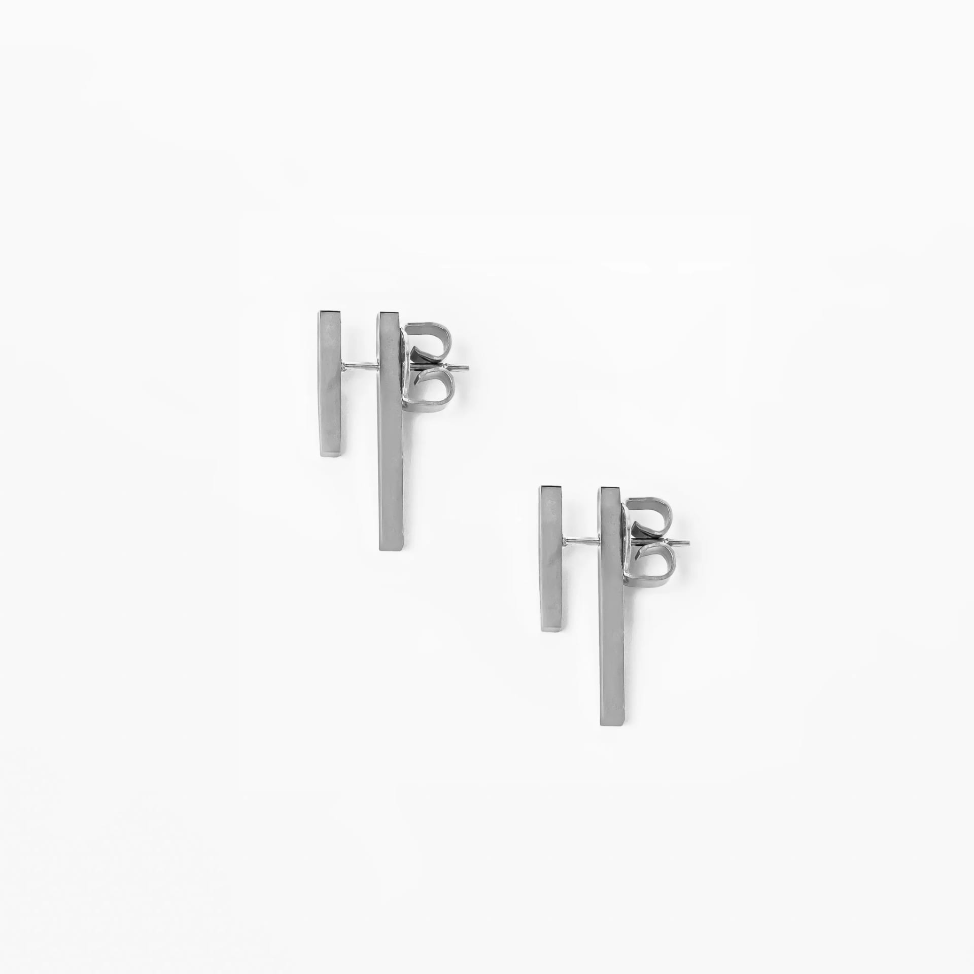 Aretes Bastoni Mini Negro - imagen 4
