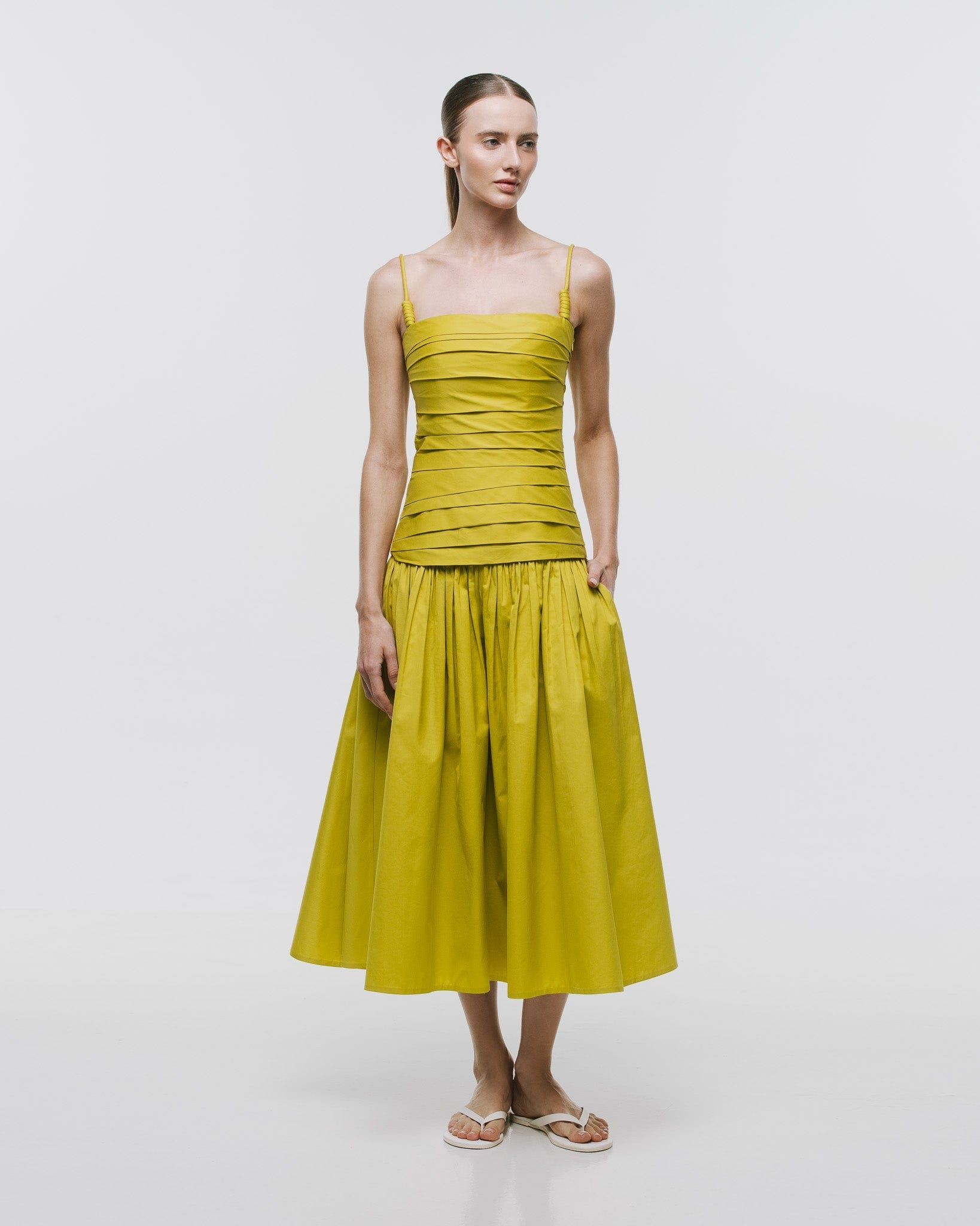 'TRAZOS' MIDI DRESS - imagen 2