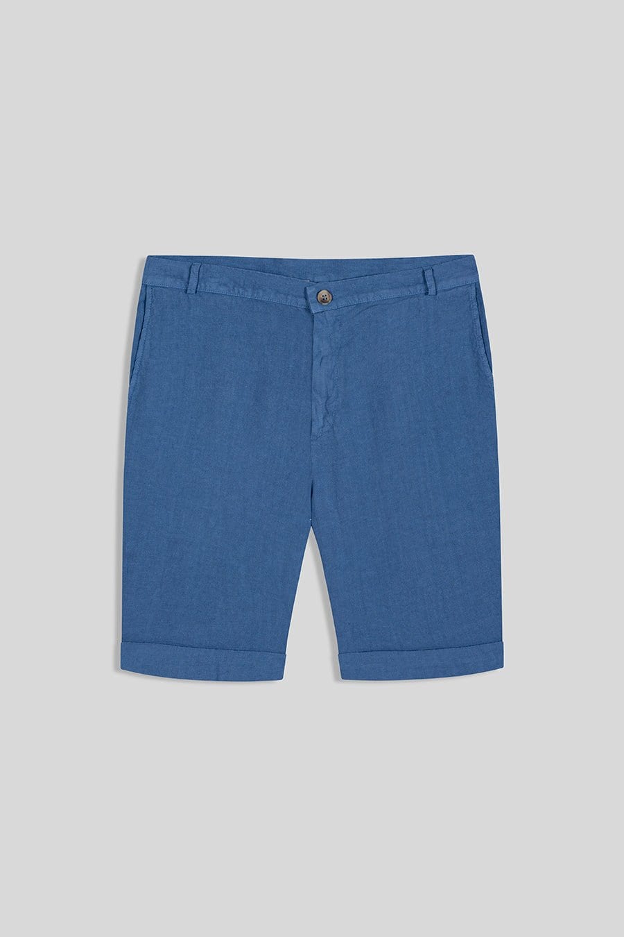 Men's linen bermuda white - imagen 2