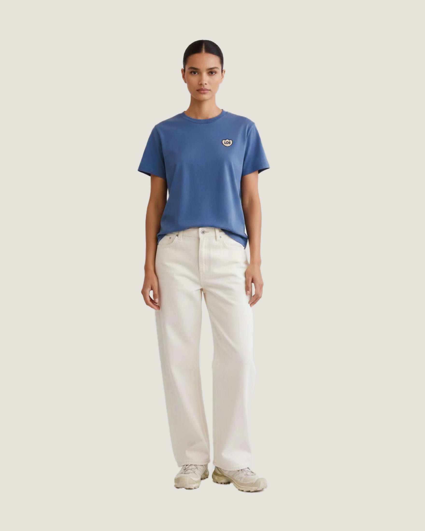 Camiseta Azul Espacial Mujer - imagen 1