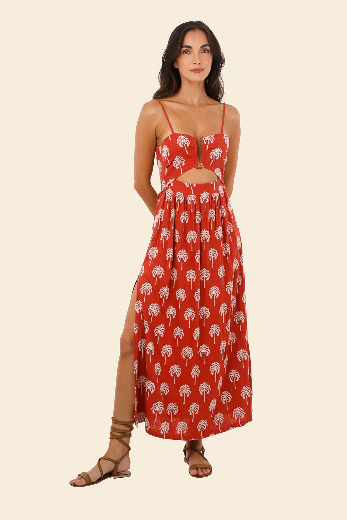 Sunset Palms Antonia Dress - imagen 2
