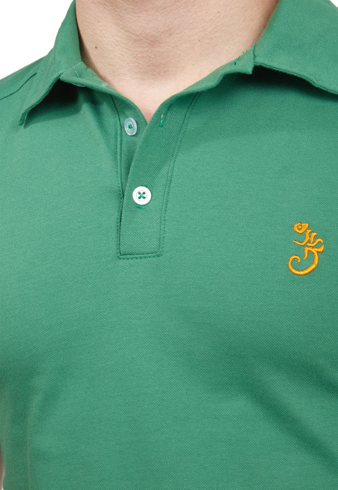 Camiseta tipo polo verde claro - imagen 5
