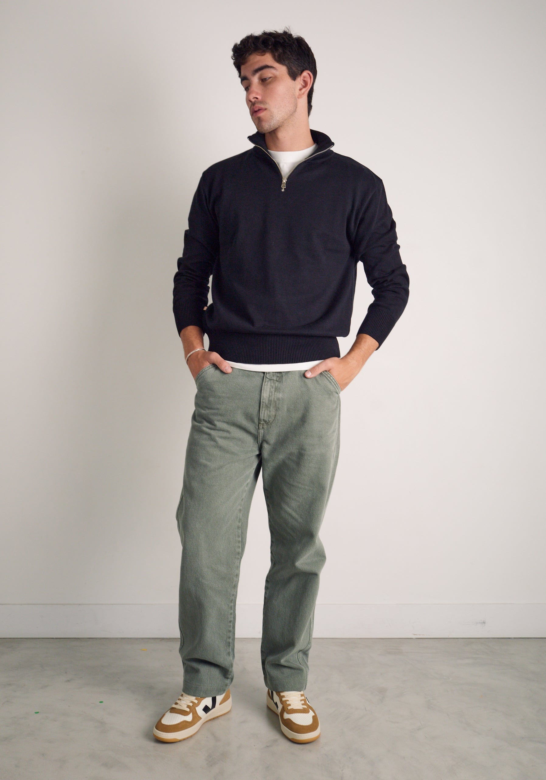 Pantalon H Dylan 5 Bols Verde - imagen 3