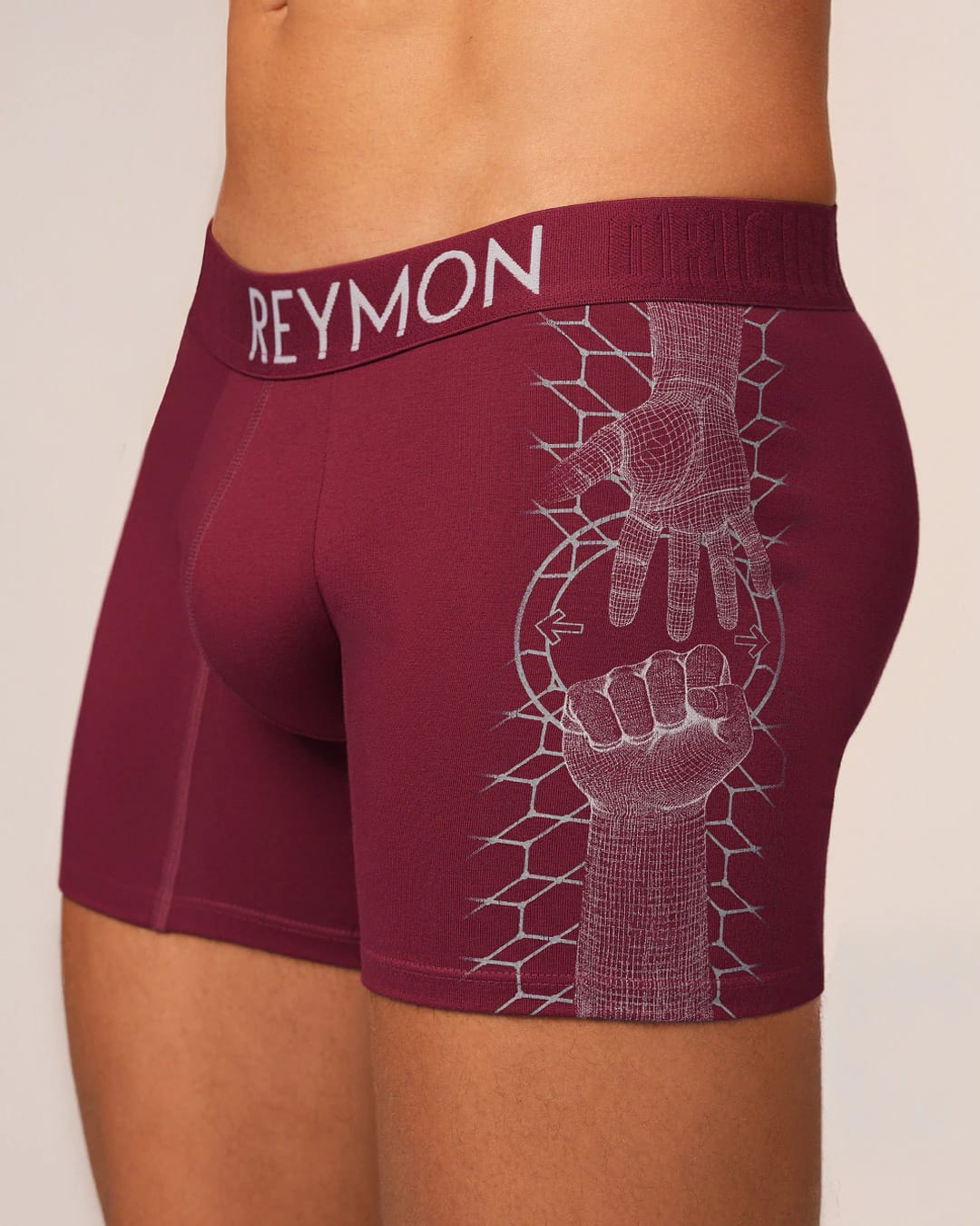 Bóxer semilargo Algodón estampado lateral Ref.3018 - imagen 13