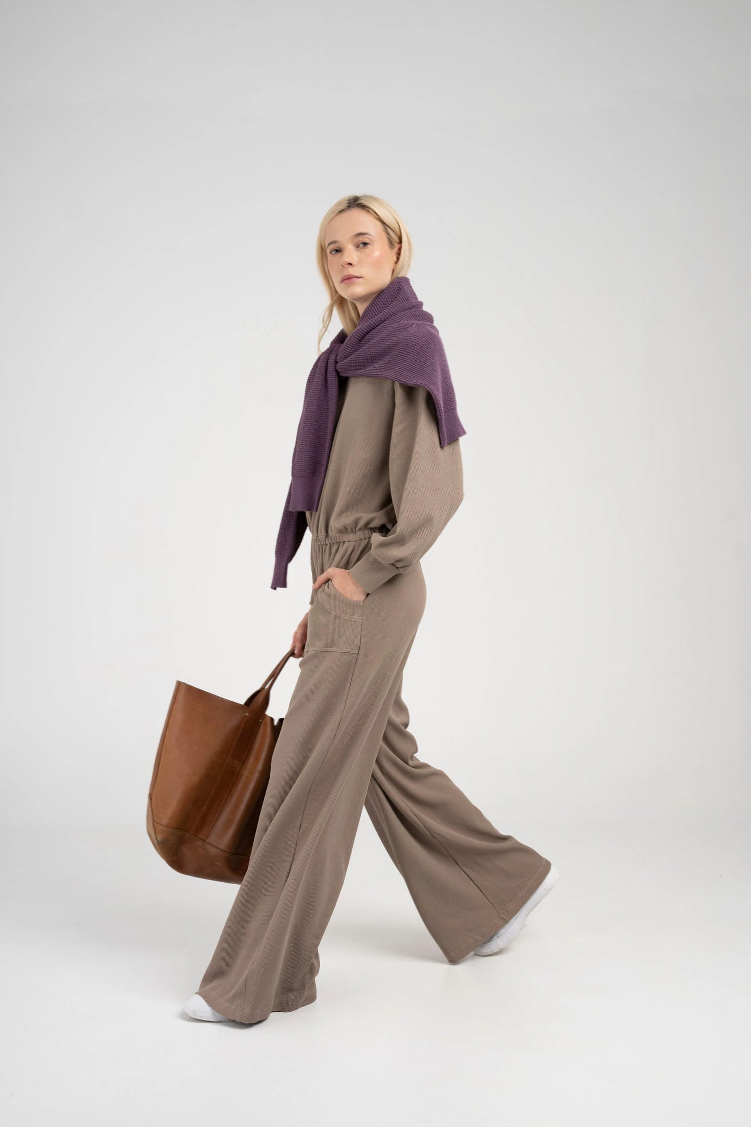 Organic Waffle Jumpsuit - imagen 6