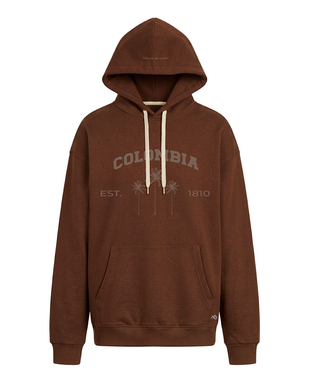Buzo Unisex con Capota Marfil Palmera Escudo - imagen 7