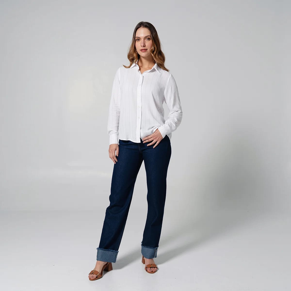 Jean Straight Cuff - imagen 1