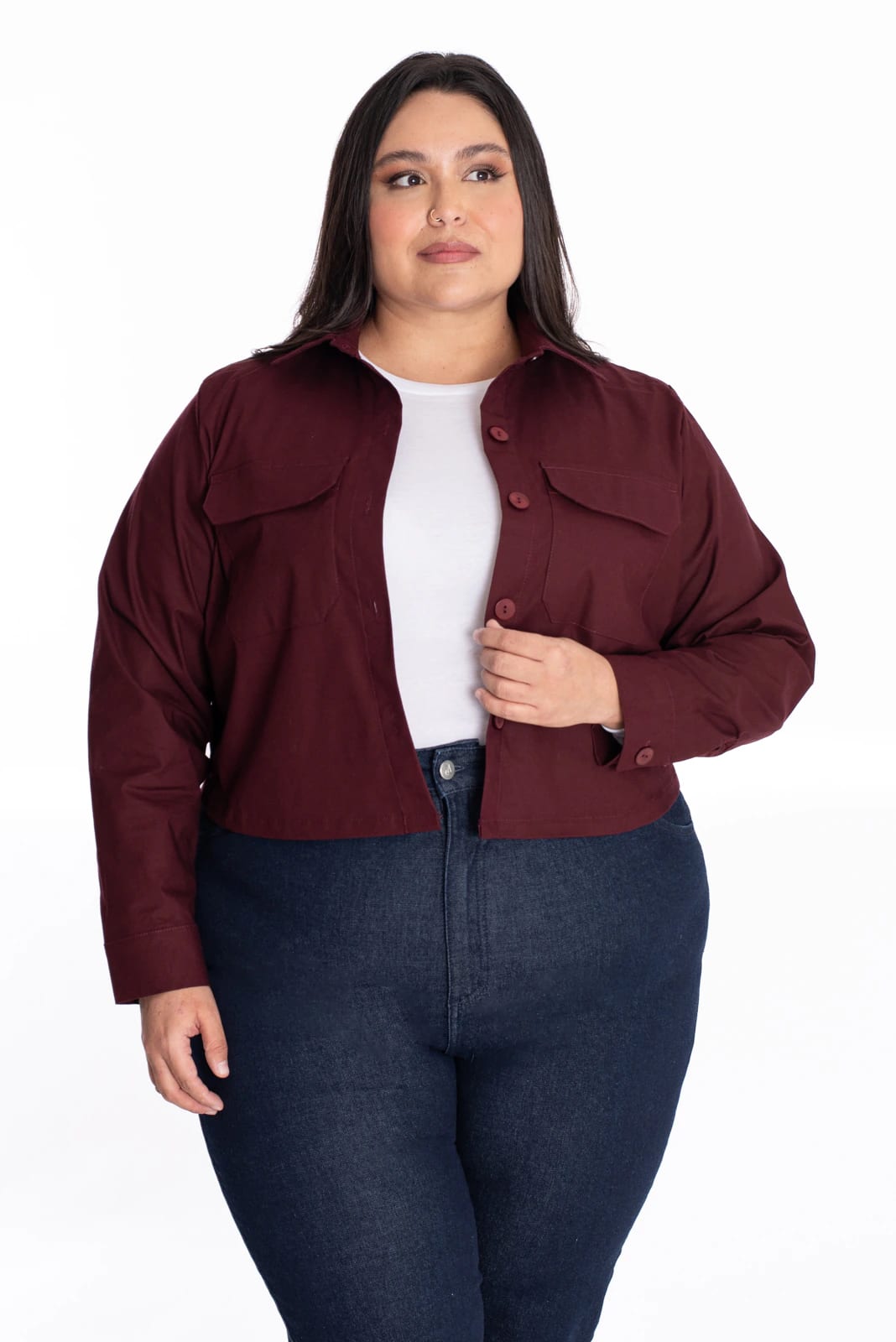 Chaqueta Ramona Vino Tinto - imagen 7