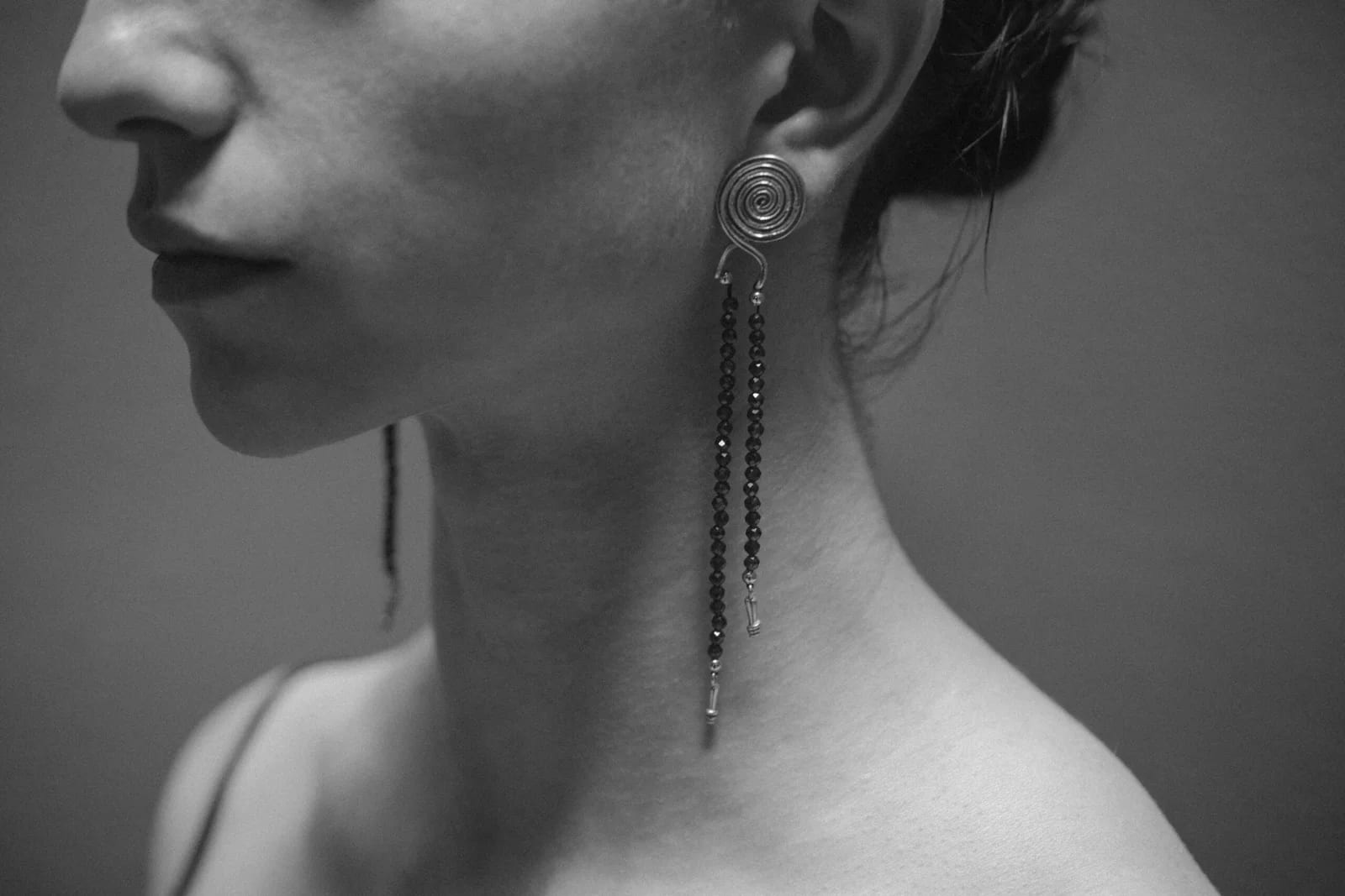 Ummu Earrings Lapis Silver - imagen 2