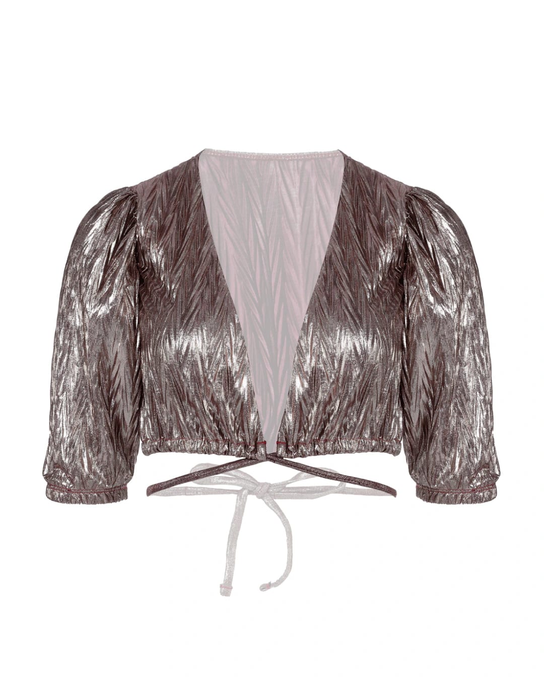 Crop top DISCO METALIZADO - imagen 2
