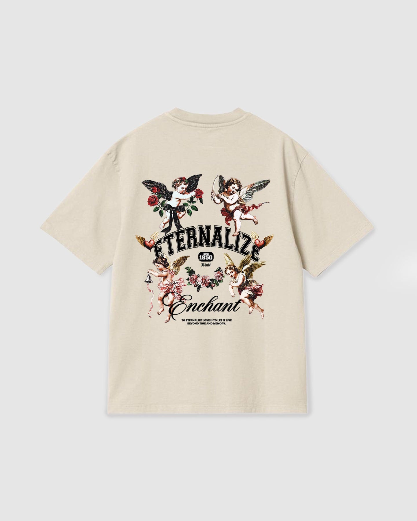 Oversized T Shirt Eternalize Vanilla - imagen 1