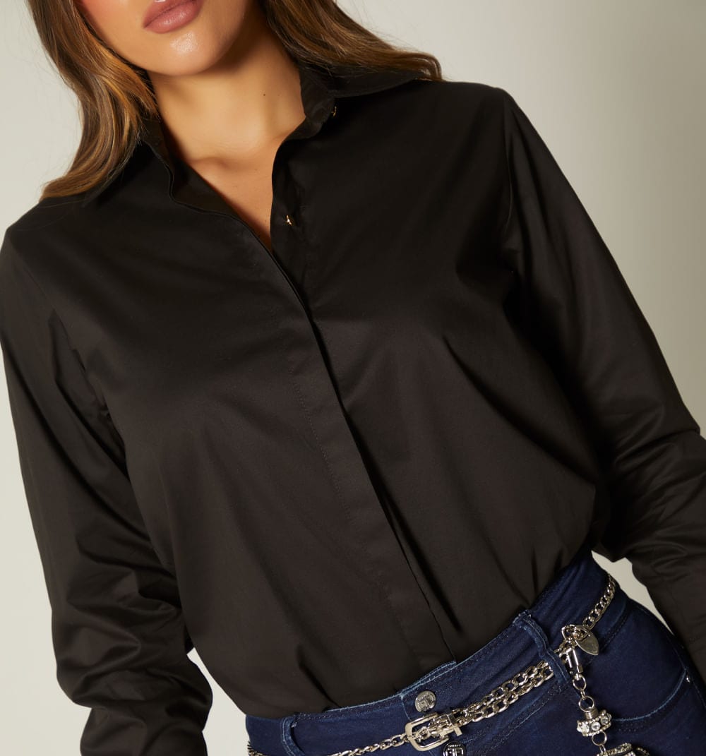 Blusa camisera manga larga - imagen 5