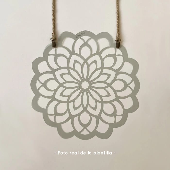 Plantillas para pintar, Vamarú Stencils, Colección Floral 25cm y 48cm, 2und - imagen 7