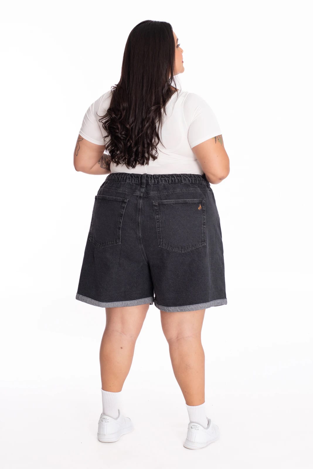 Bermuda Denim Gris Oscuro 422 - imagen 6