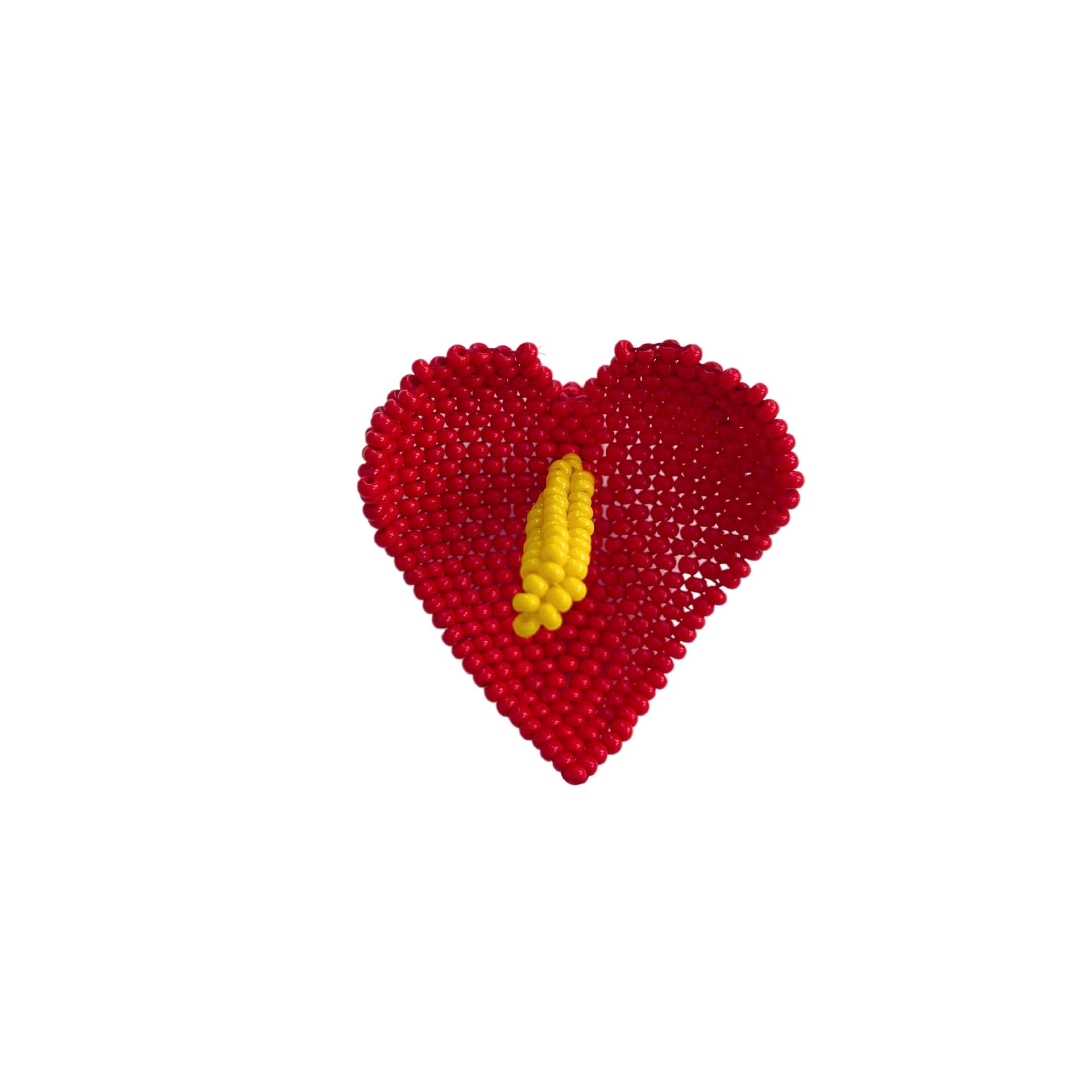 Red Anturio Earrings - imagen 3