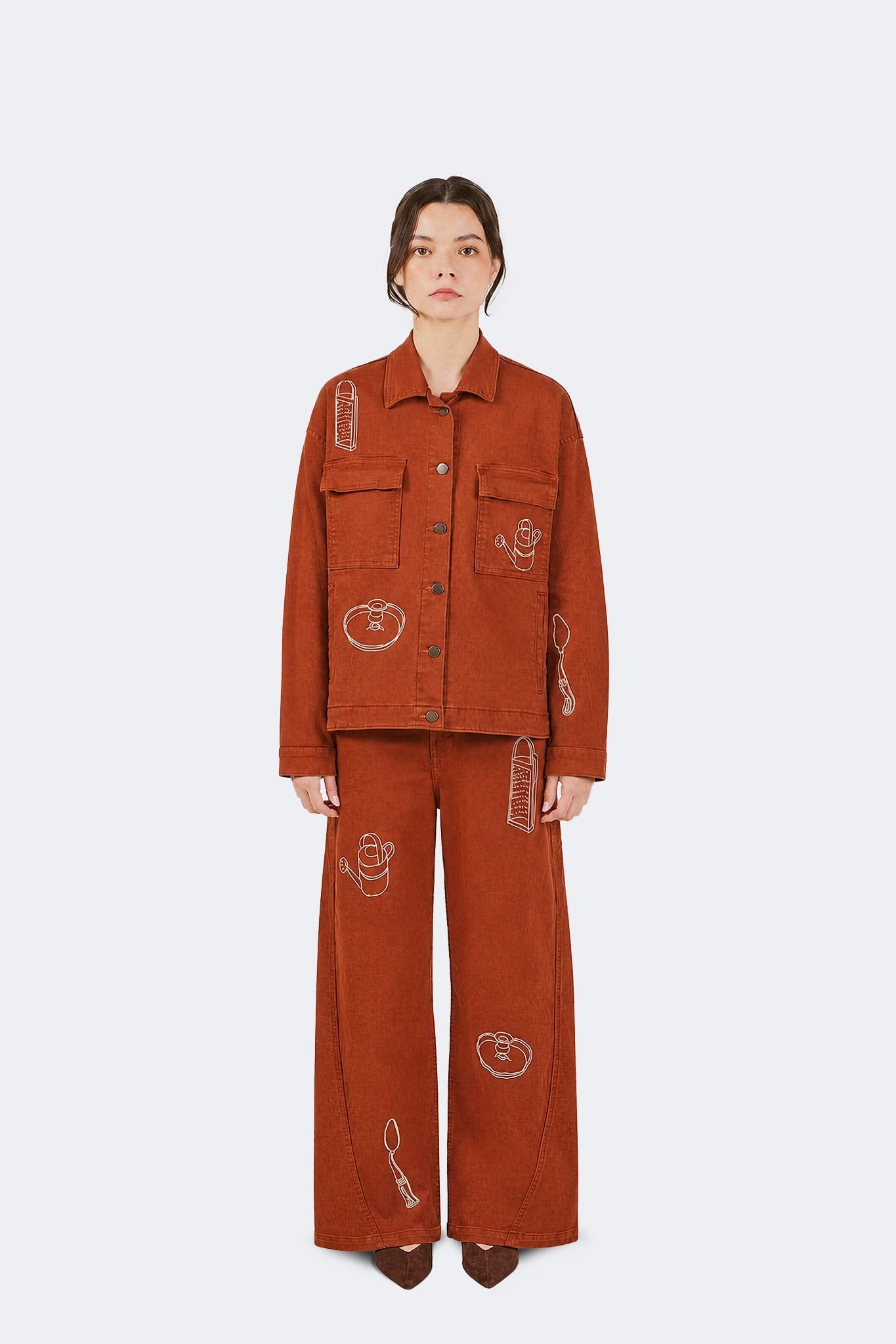 Chaqueta Payla - Ladrillo - imagen 3