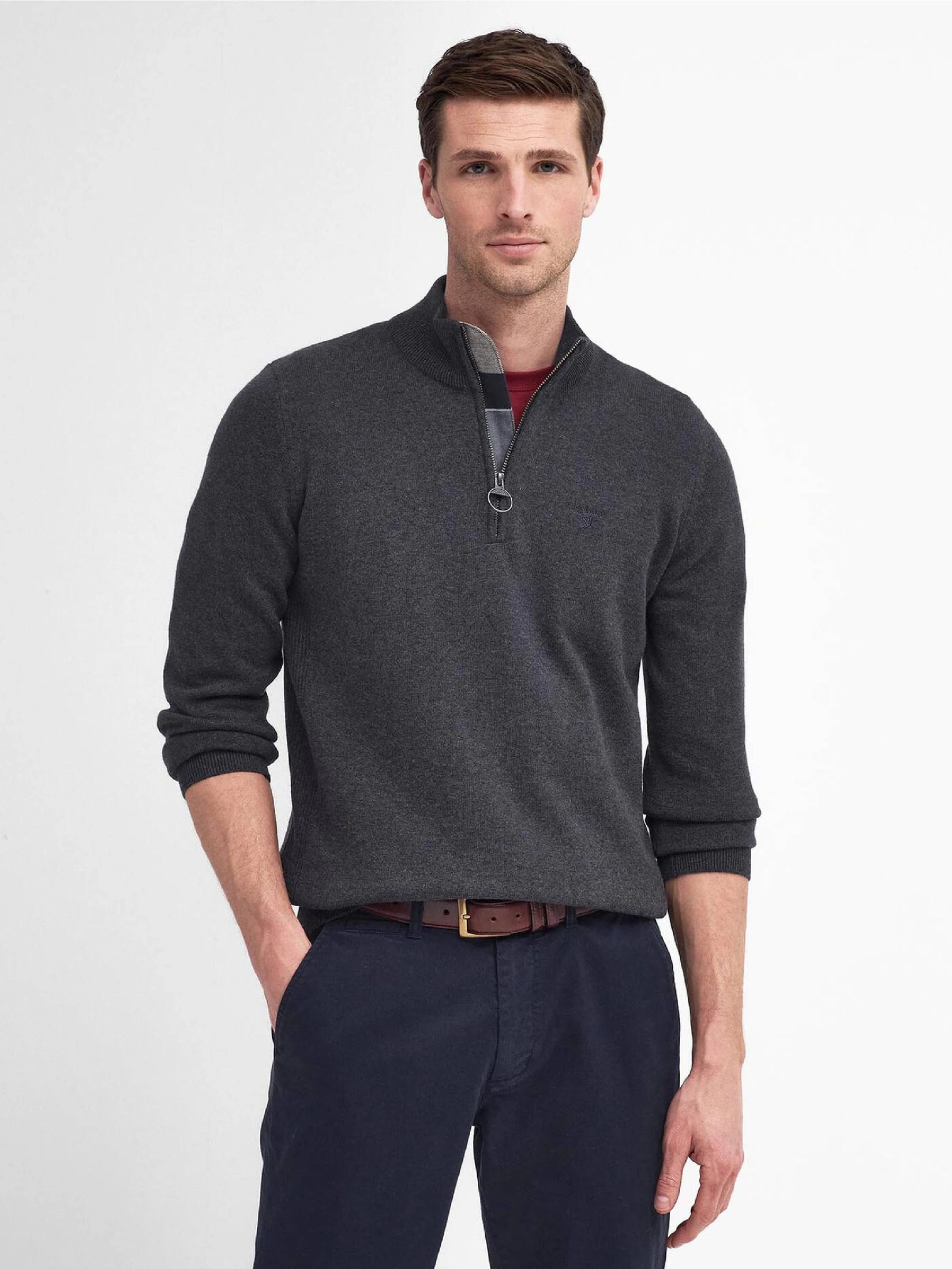 Cotton Quarter-Zip Jumper - imagen 14