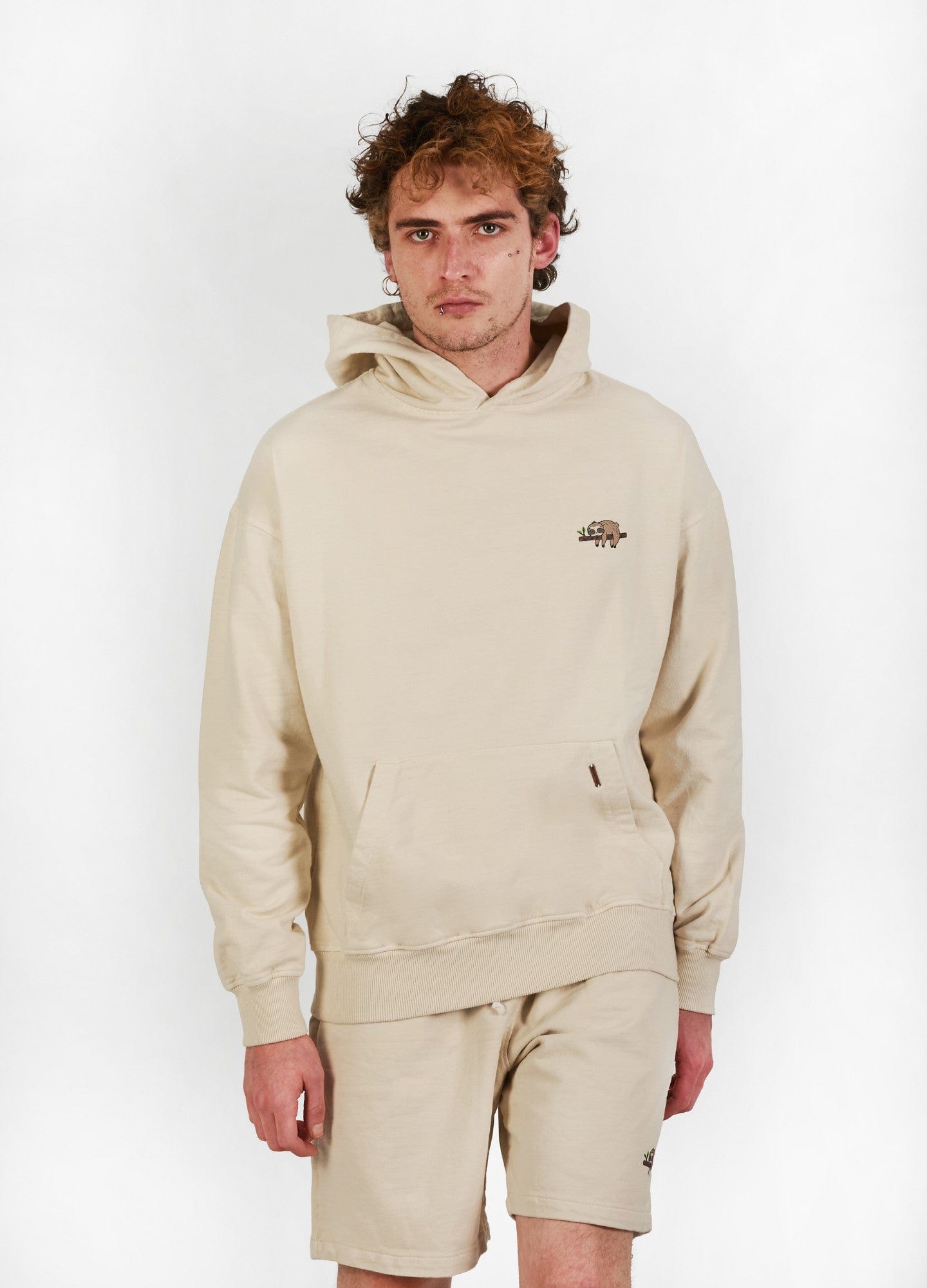 Basic Ciampino Hoodie - Crema - imagen 4