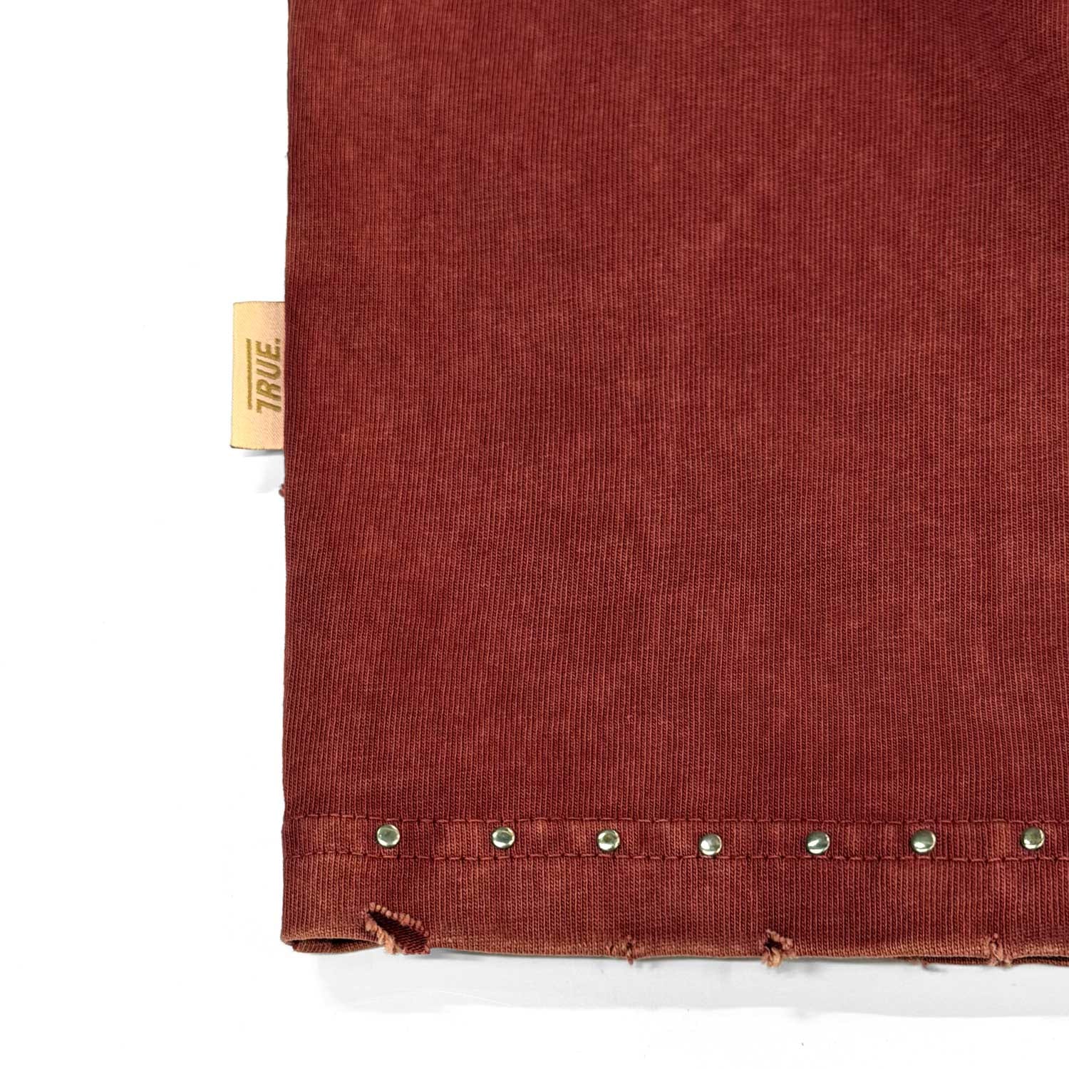 Latino Vintage Boxy Tee - Burgundy - imagen 5