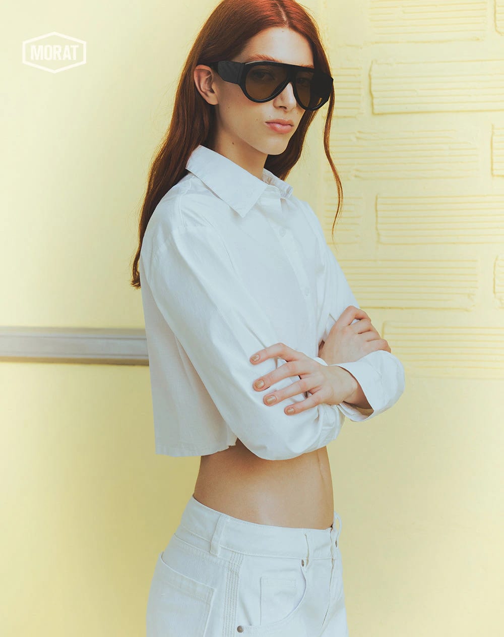 Camisa cropped mujer GEF | MORAT - imagen 4
