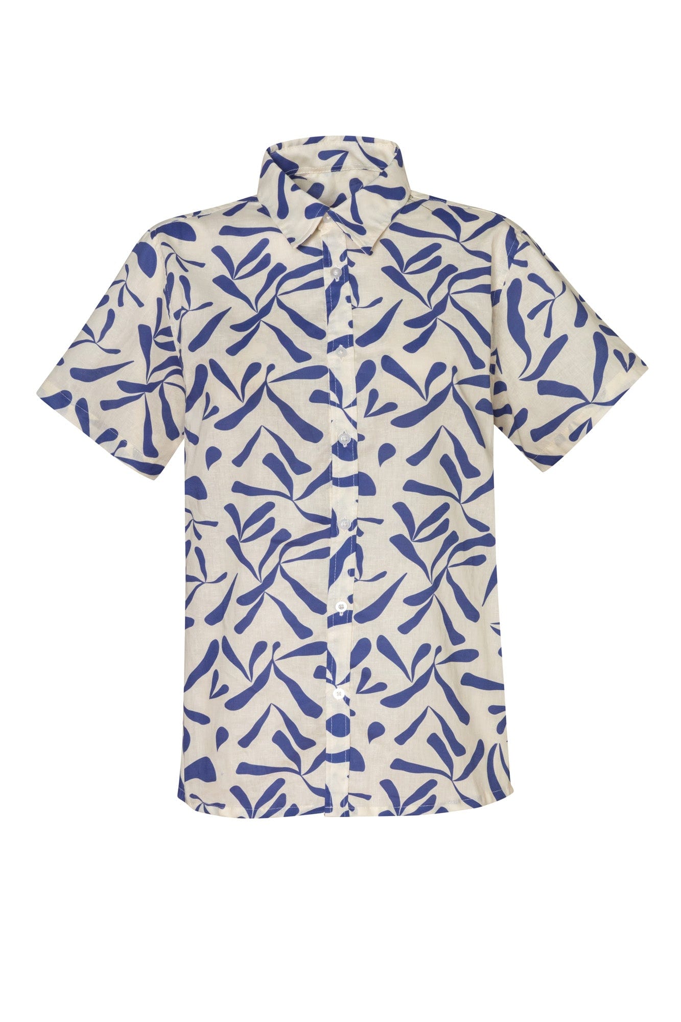 Camisa Manga Corta Leke Denim - imagen 1