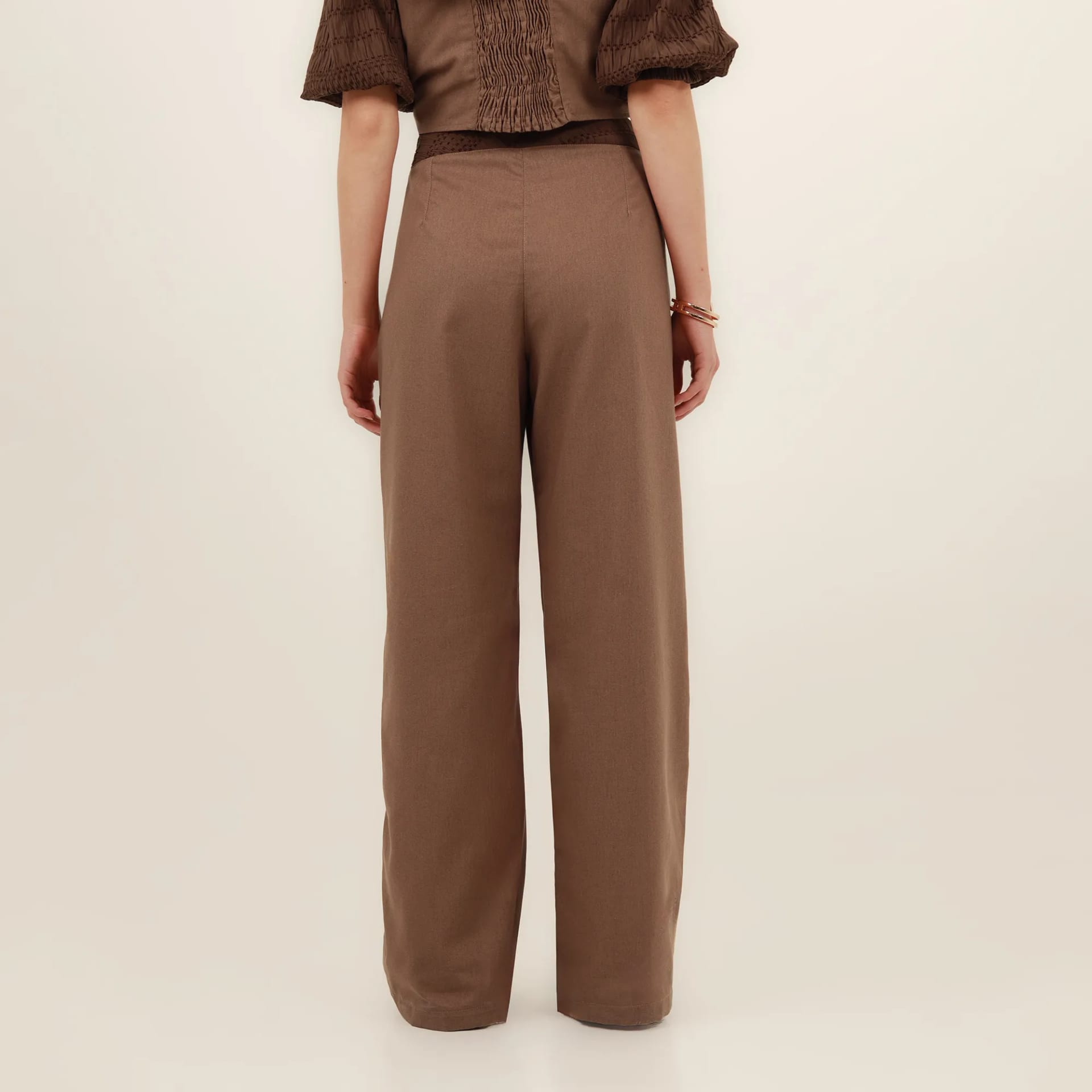 Pantalón Tiro Alto Bota Flare - imagen 7