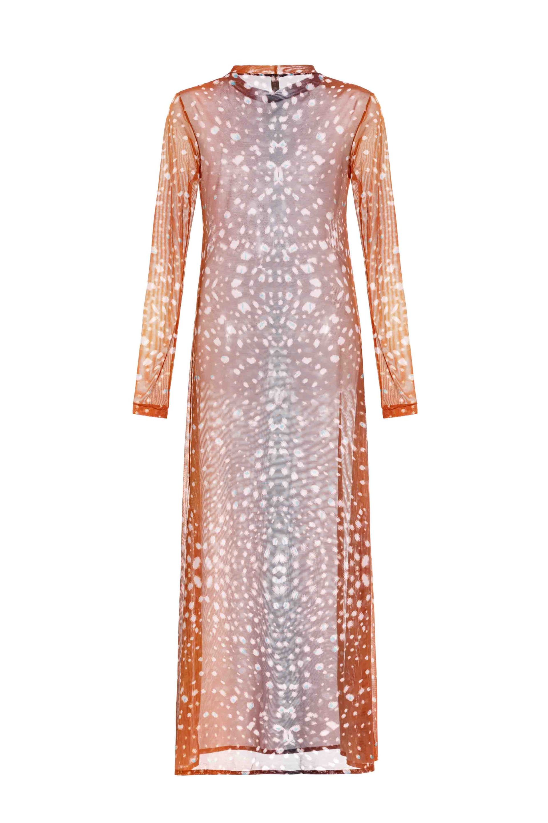 Vestido Eclipse Bambi Café - imagen 2