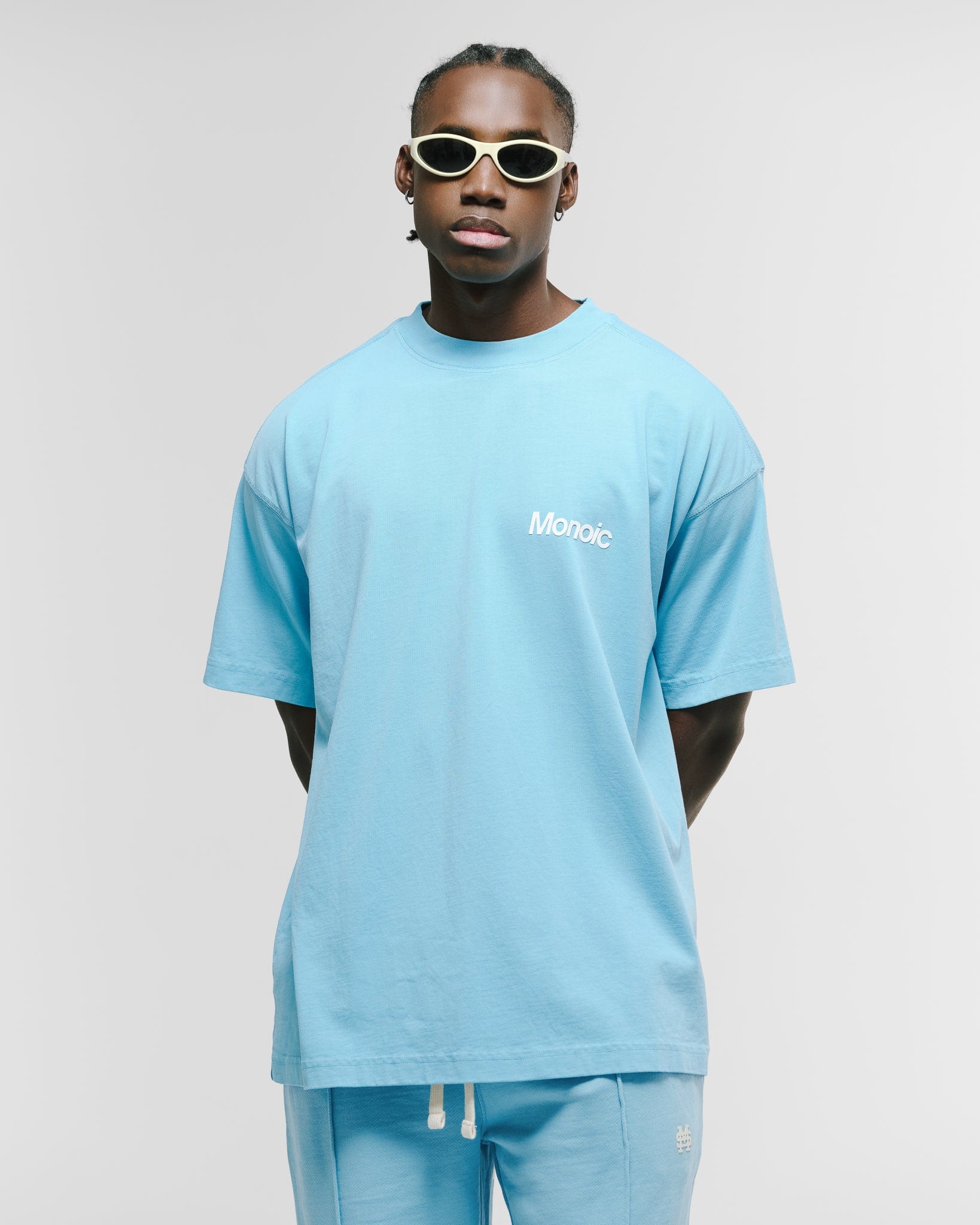 Camiseta Logo Oversized V4 - Azul Claro - imagen 7