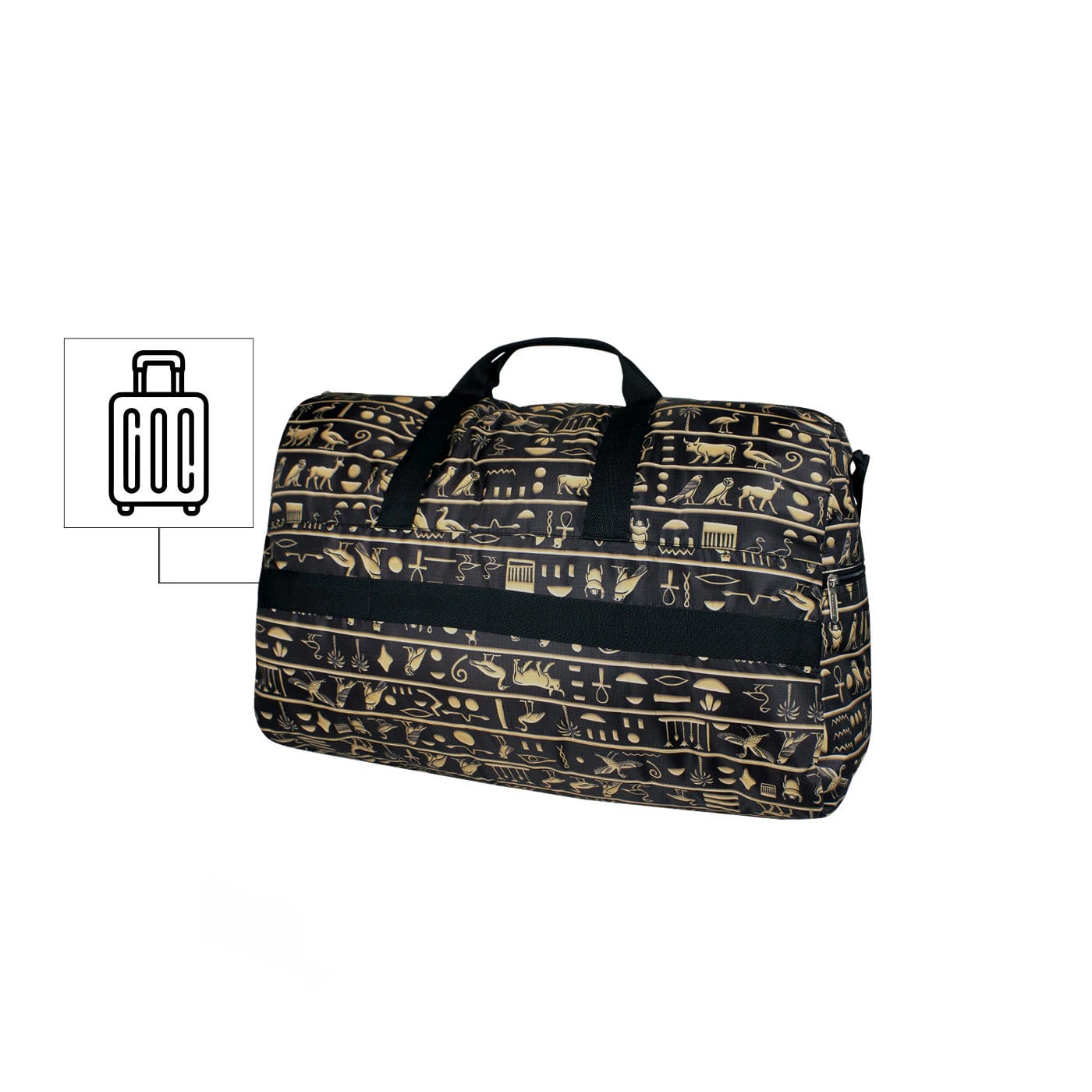 Maleta XL ULTRA Plegable Estampado Cleopatra Citybags - imagen 5