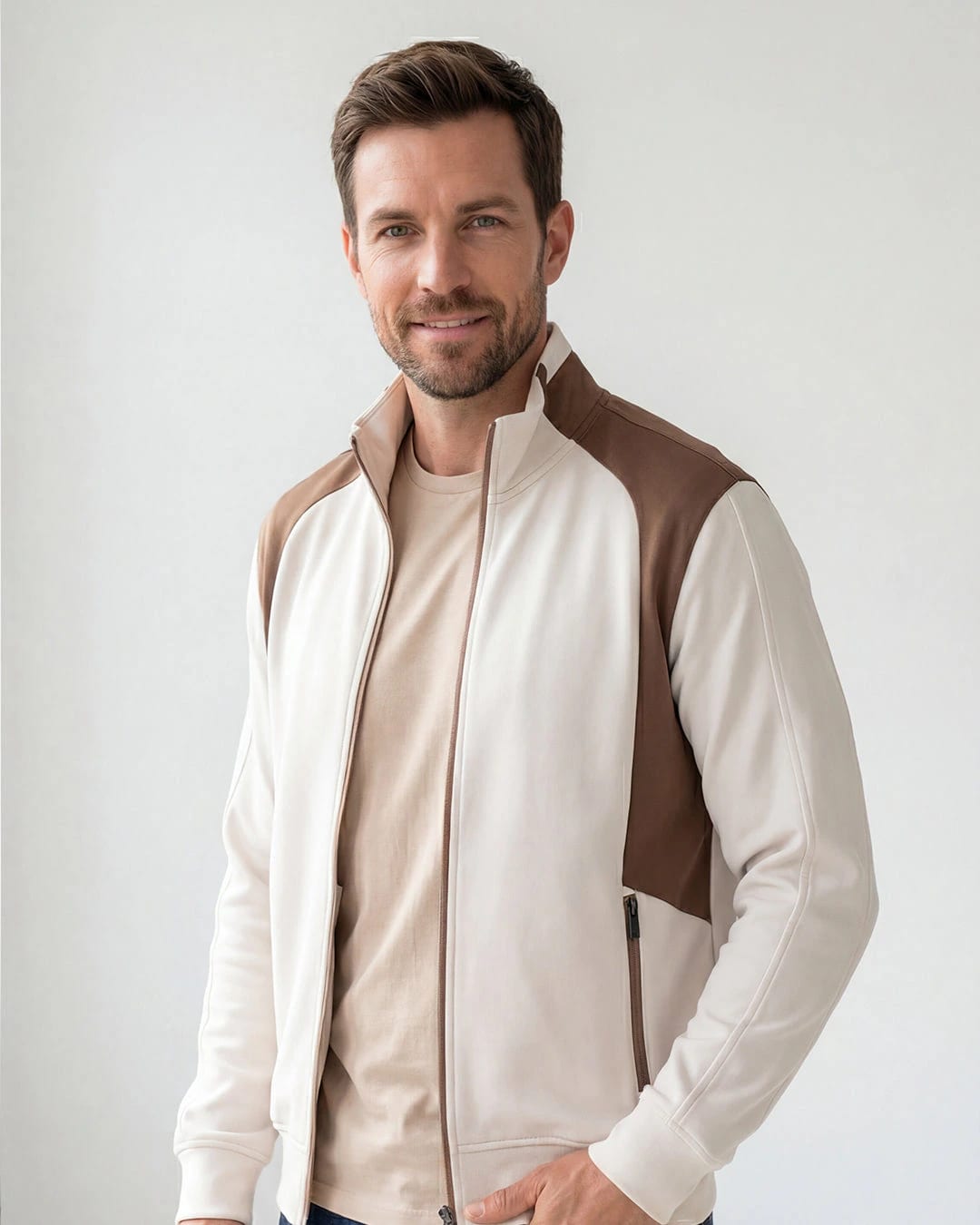Chaqueta Sporty Marfil Arena - imagen 3