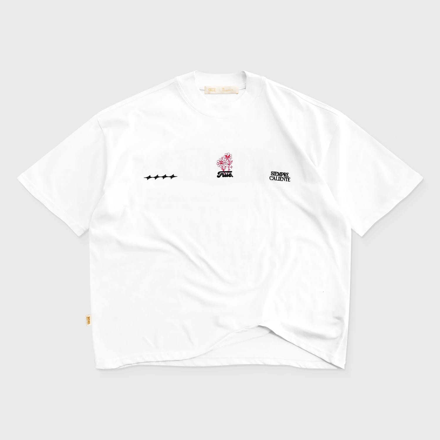 Latino Boxy T-Shirt - White - imagen 3