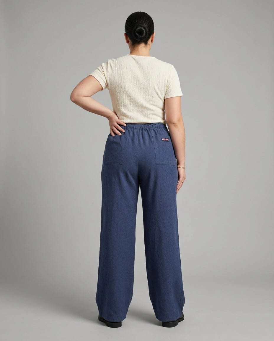 Pantalón Azul Jaspeado - imagen 4