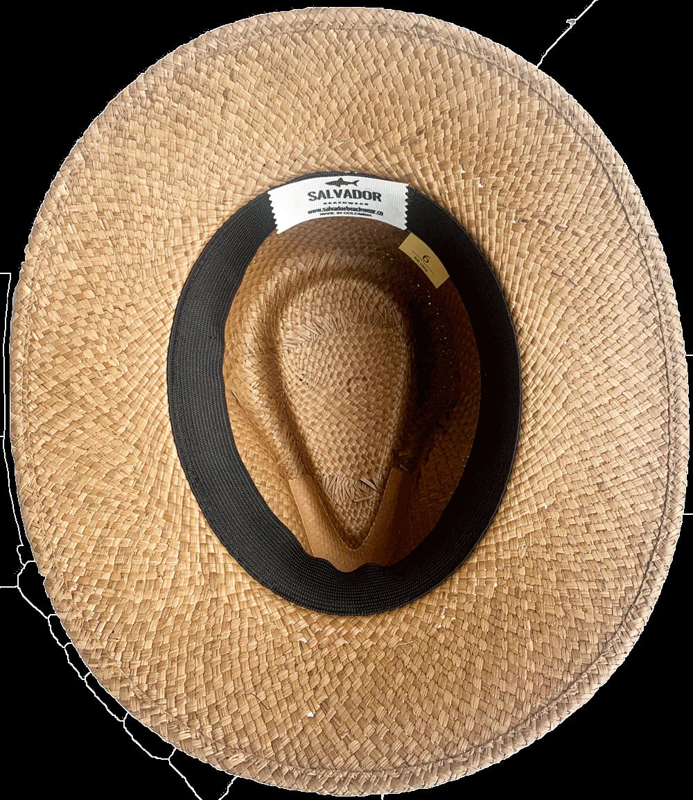 SOMBRERO OSCURO CINTA ANCHA AZUL - imagen 4