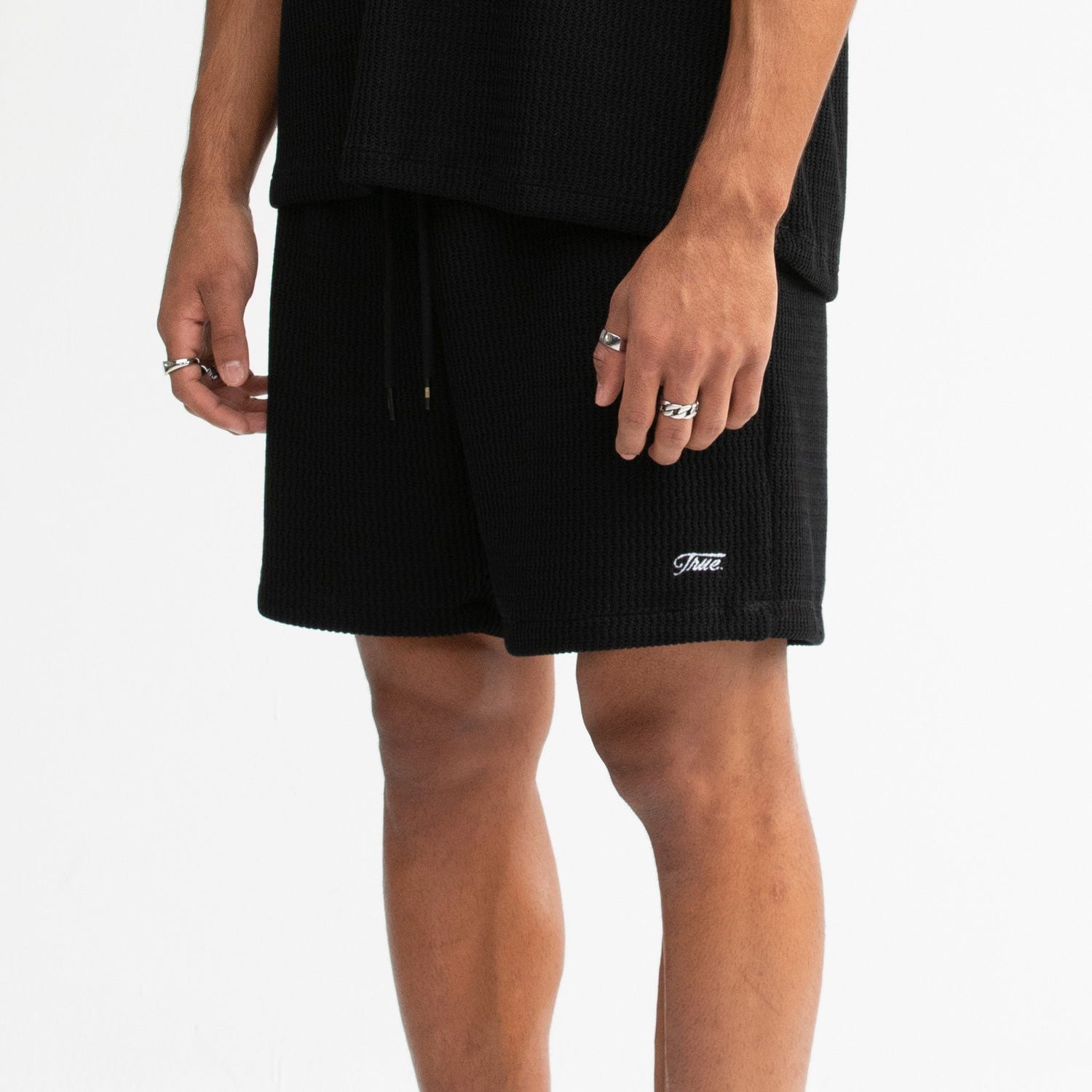 Knit Resort Bermuda - Black - imagen 2