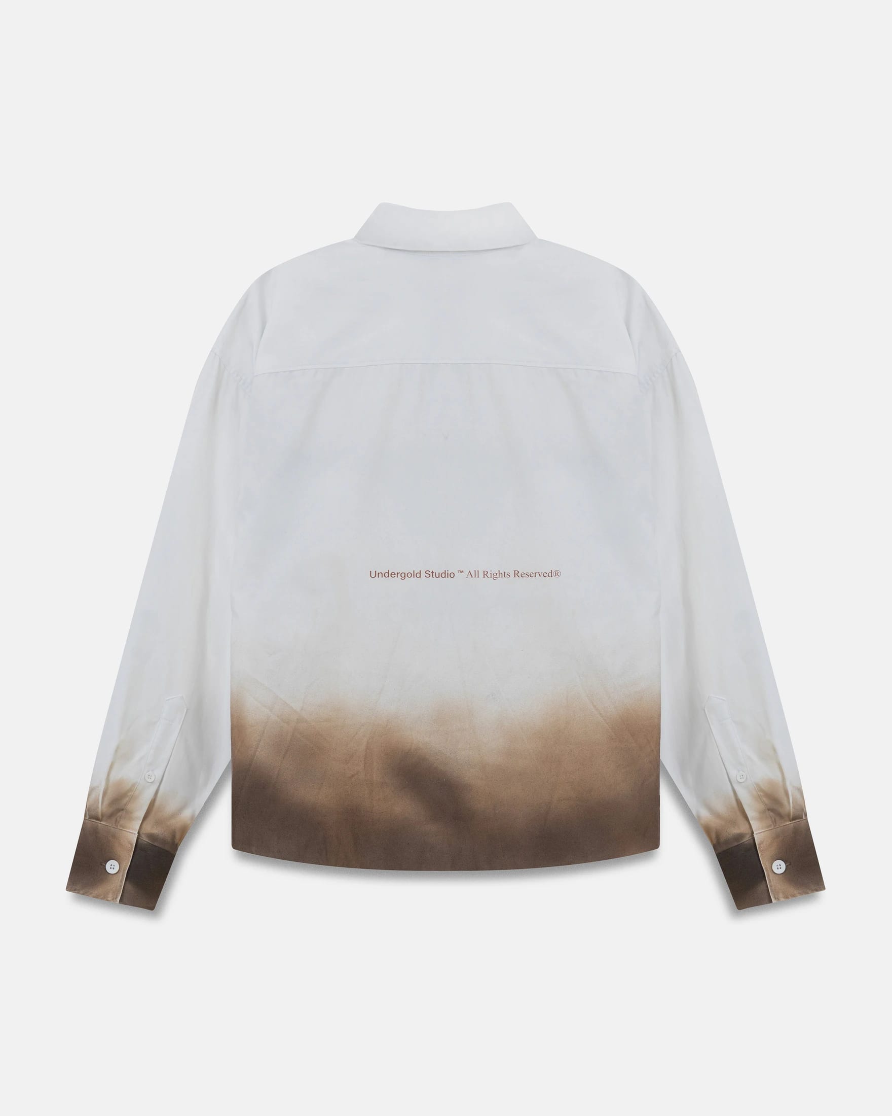 Spring Pray 4 Love Boxy Fit Long Sleeve Shirt Burnt White - imagen 3