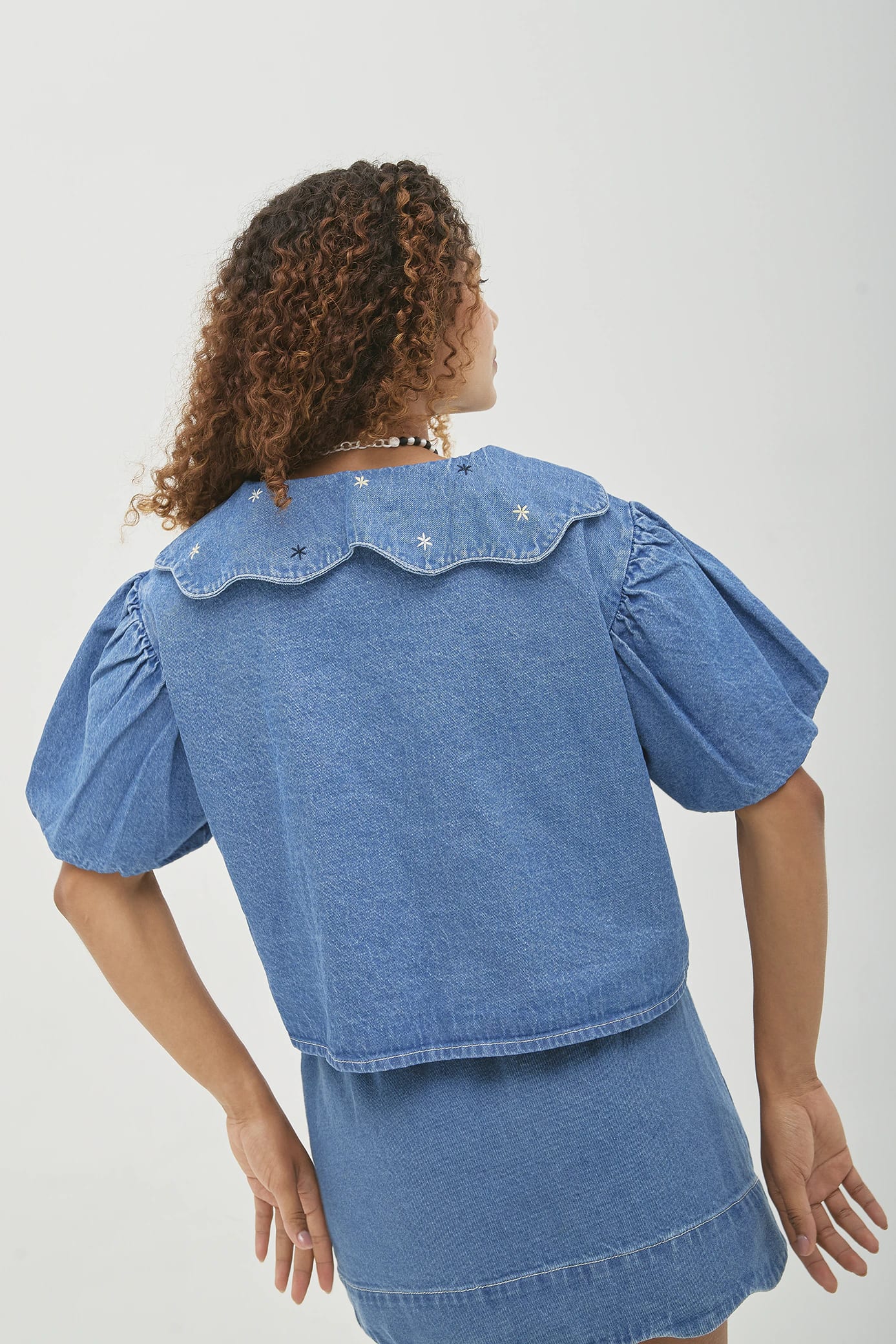 Marea Top Estrellas Denim - imagen 7
