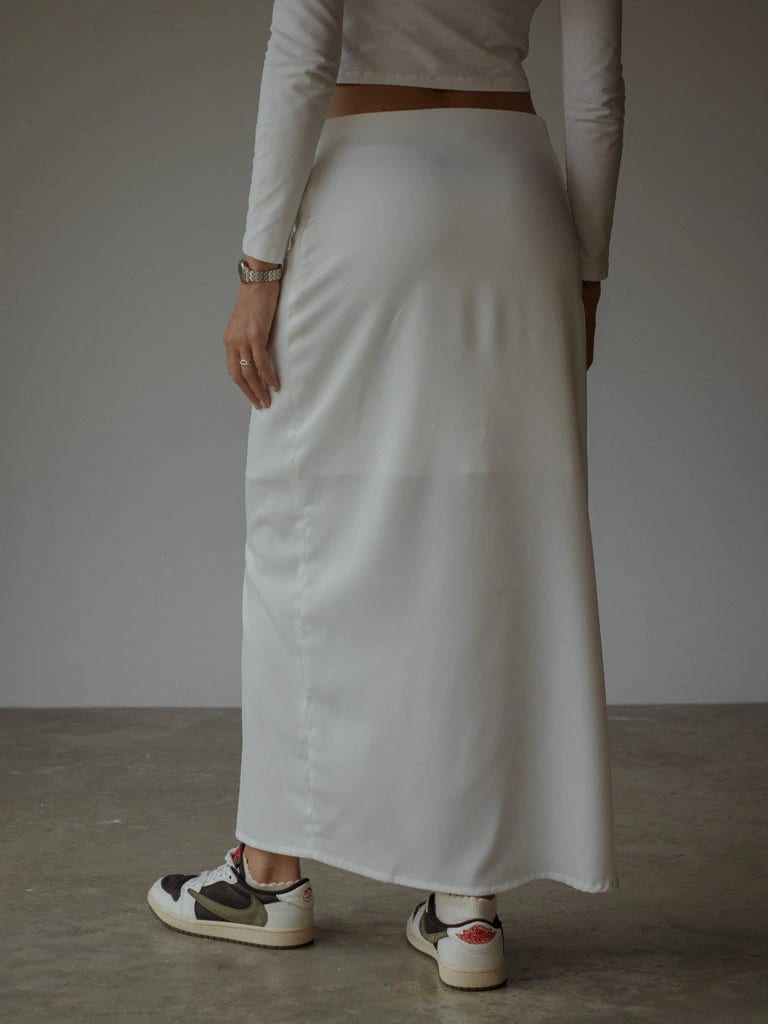 LONG CORE SKIRT  - SOFT WHITE - imagen 13