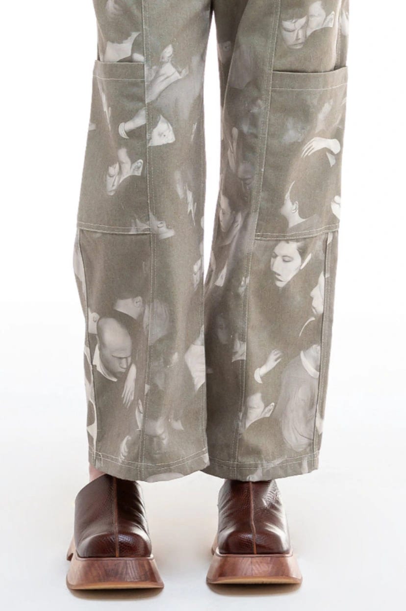 WIDE LEG CARGO TROUSERS - imagen 3
