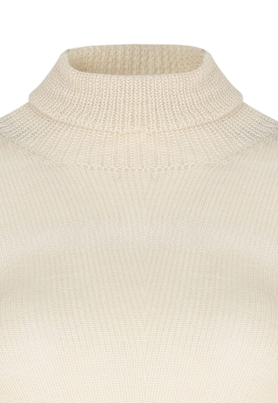 BABY ALPACA SILK KNITTED TURTLENECK SWEATER - imagen 6