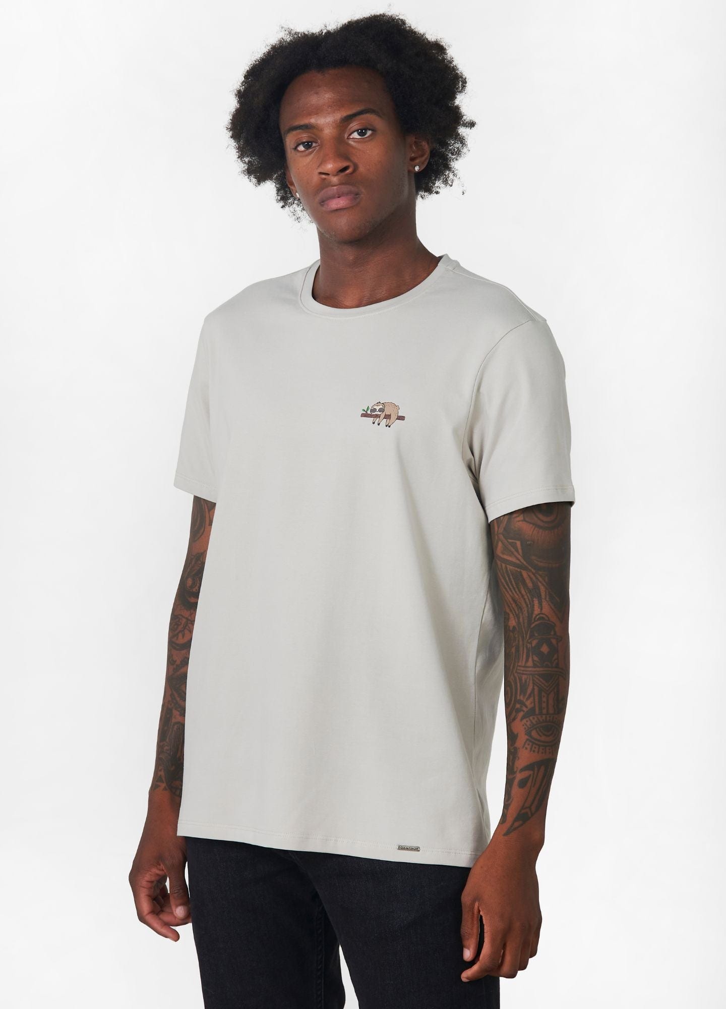 Basic Ciampino Camiseta Regular – Taupe - imagen 1