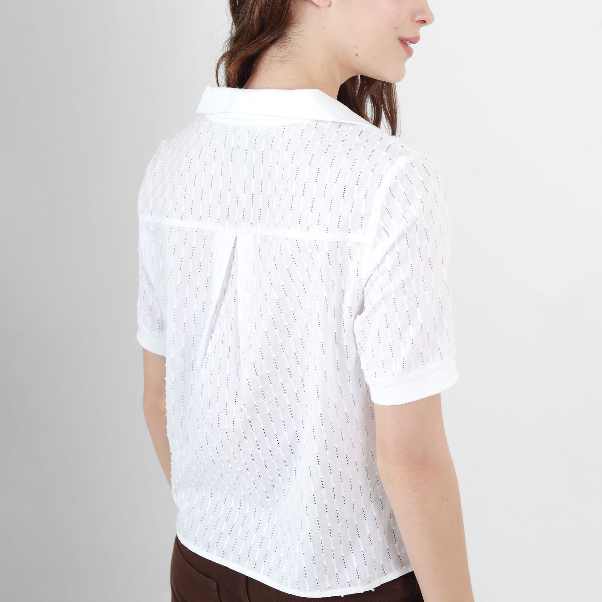 Blusa Cuello Sport Manga Corta - imagen 5