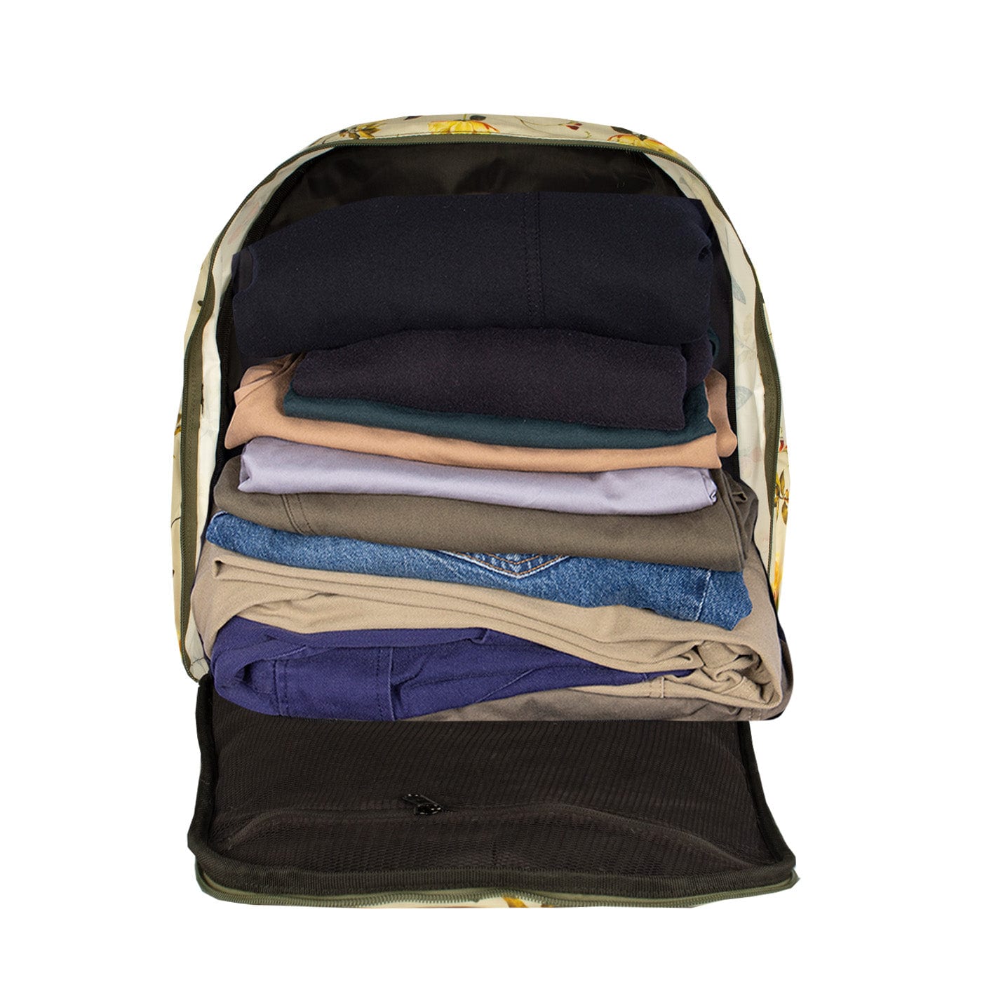 Morral Cabina Tapa Ultra Citybags Estampado Natural - imagen 5