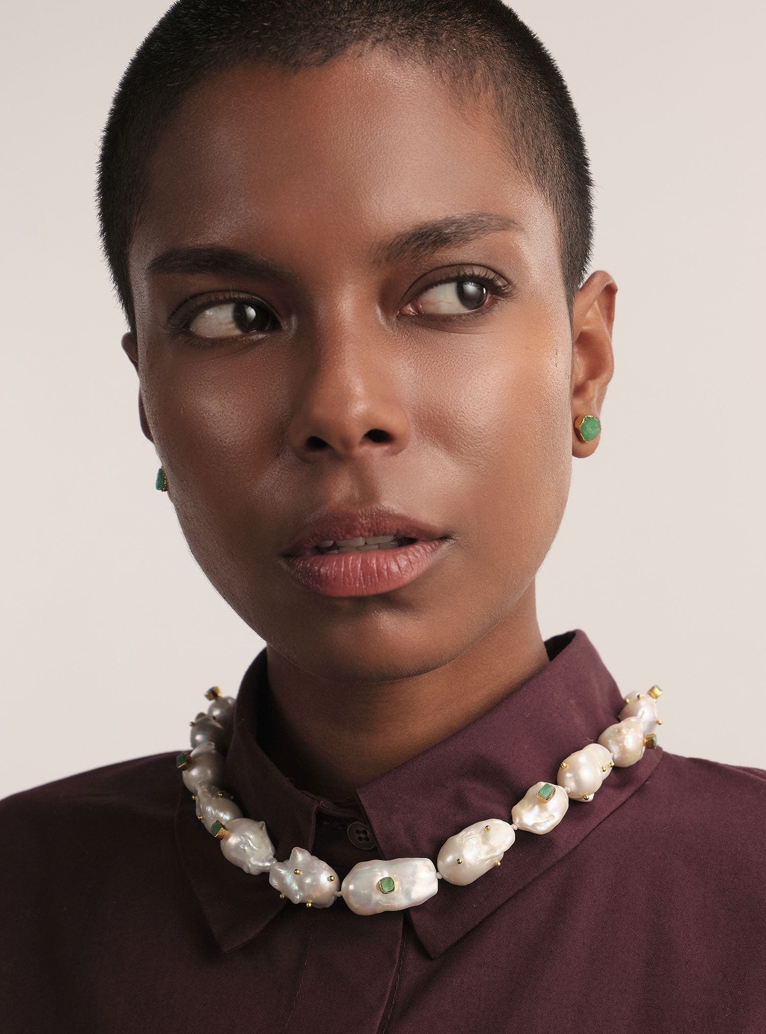 The Nightfall Maxi Choker white - imagen 2